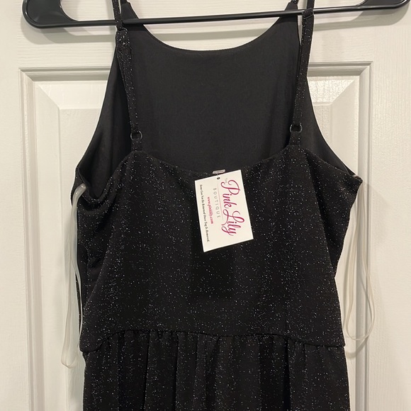 Black Sparkly Jumpsuit - Picture 4 of 4